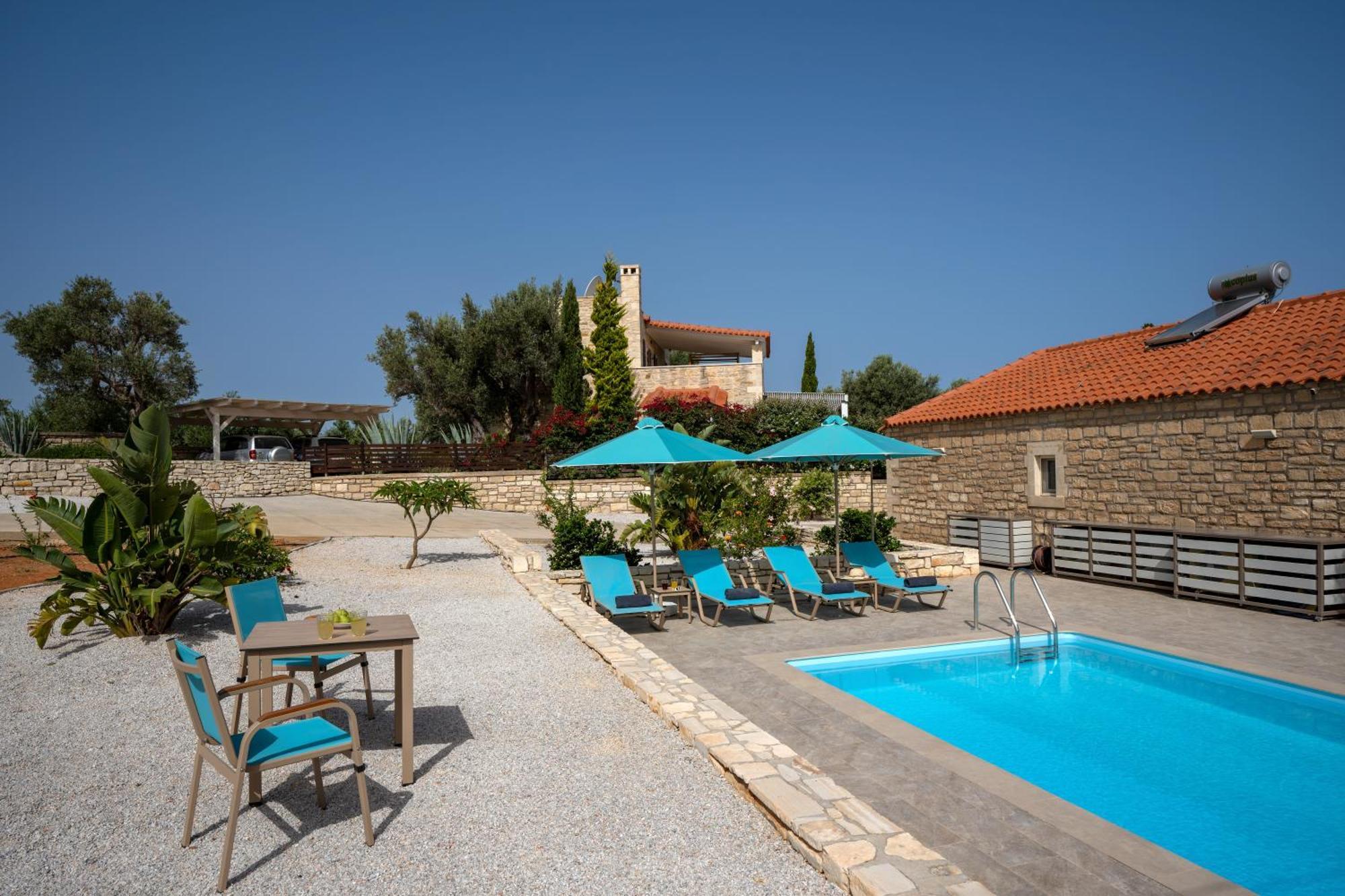 Villa Vasiliki Private Pool Erfoi Екстериор снимка