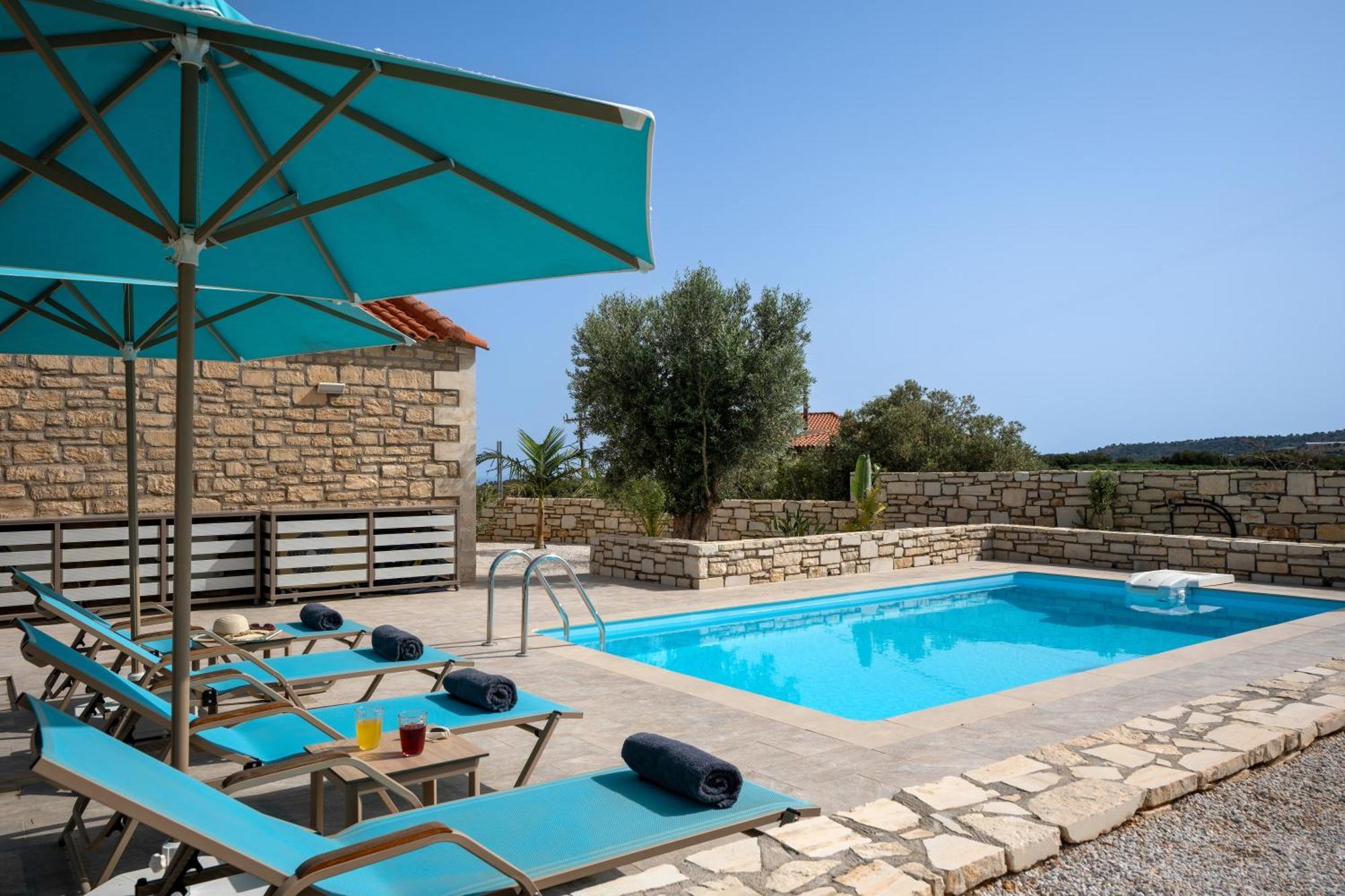 Villa Vasiliki Private Pool Erfoi Екстериор снимка