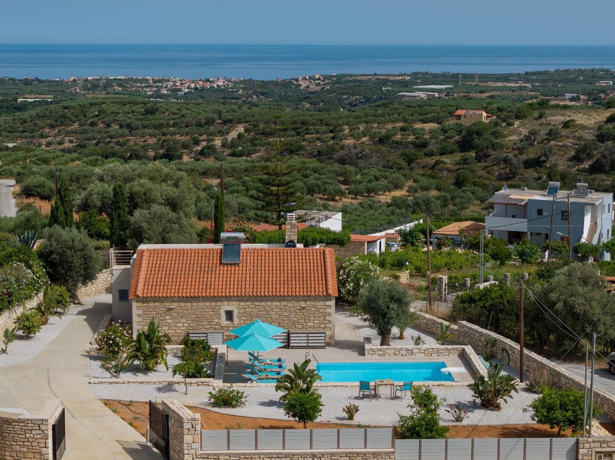 Villa Vasiliki Private Pool Erfoi Екстериор снимка